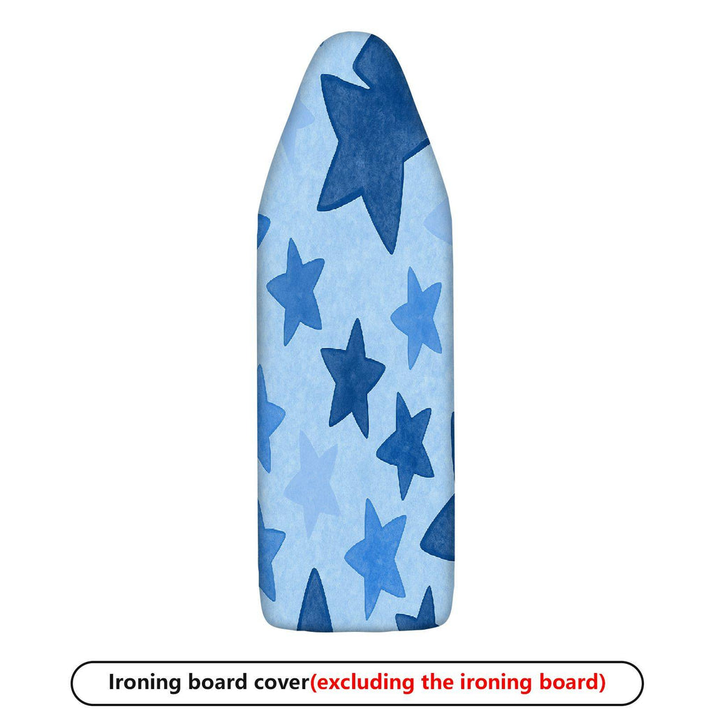 1-Piece Star Pattern Blue Theme Laundry  Ironing Board Cover, Universal Size, Without Board