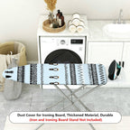 1-Piece Penguin Heart Tribal  Ironing Board Cover, Universal Size, Without Board