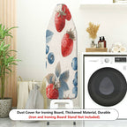 1-Piece Strawberry Blueberry Fruit  Ironing Board Cover, Universal Size, Without Board