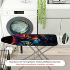 1-Piece Galaxy Cat Space  Ironing Board Cover, Universal Size, Without Board