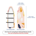 1-Piece Seashell Starfish Ocean  Ironing Board Cover, Universal Size, Without Board