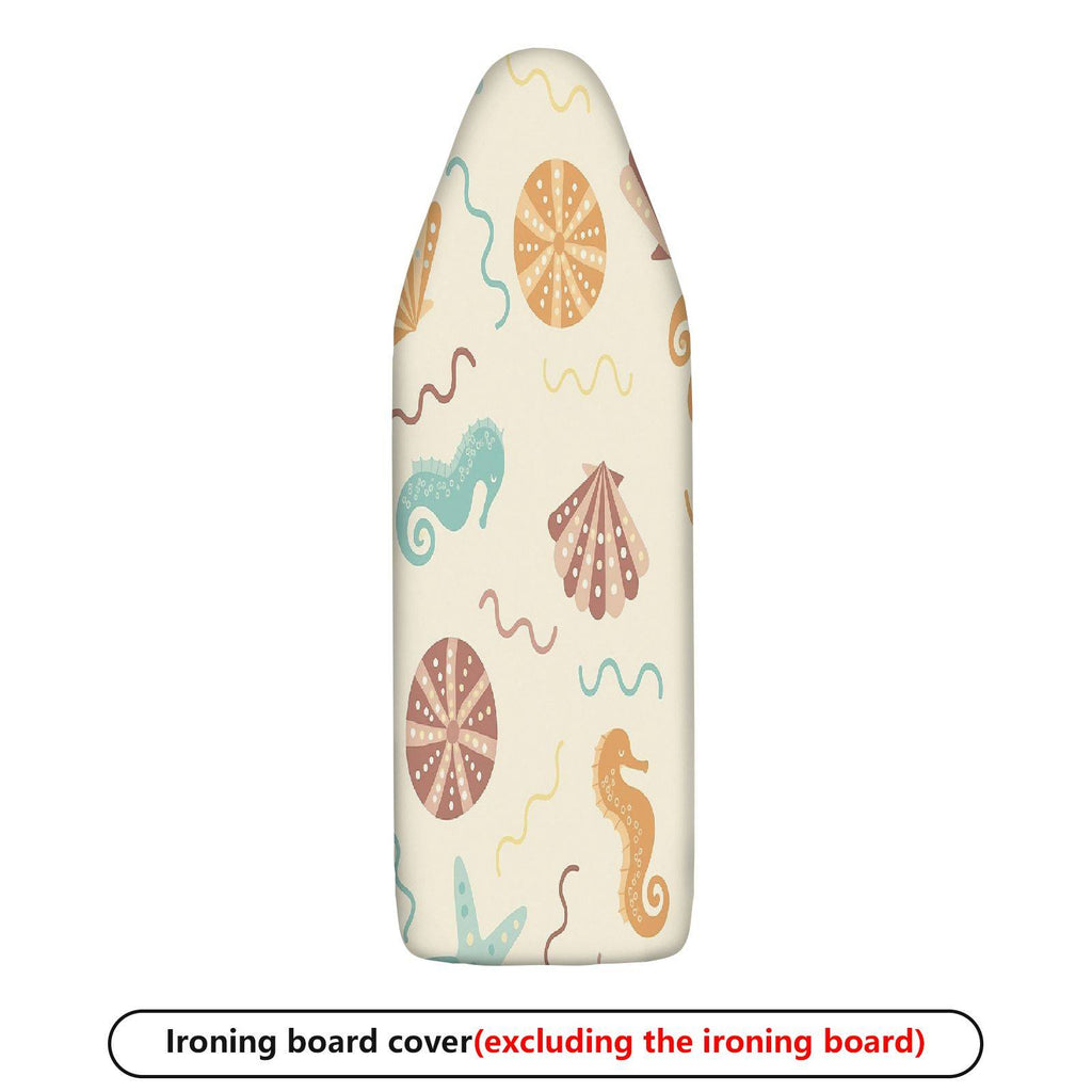 1-Piece Seahorse Shell Starfish  Ironing Board Cover, Universal Size, Without Board