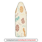 1-Piece Seahorse Shell Starfish  Ironing Board Cover, Universal Size, Without Board