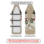 1-Piece Snowman Christmas Festive  Ironing Board Cover, Universal Size, Without Board