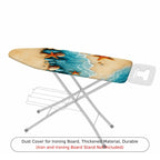 1-Piece Starfish Ocean Beach  Ironing Board Cover, Universal Size, Without Board