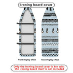 1-Piece Penguin Heart Tribal  Ironing Board Cover, Universal Size, Without Board