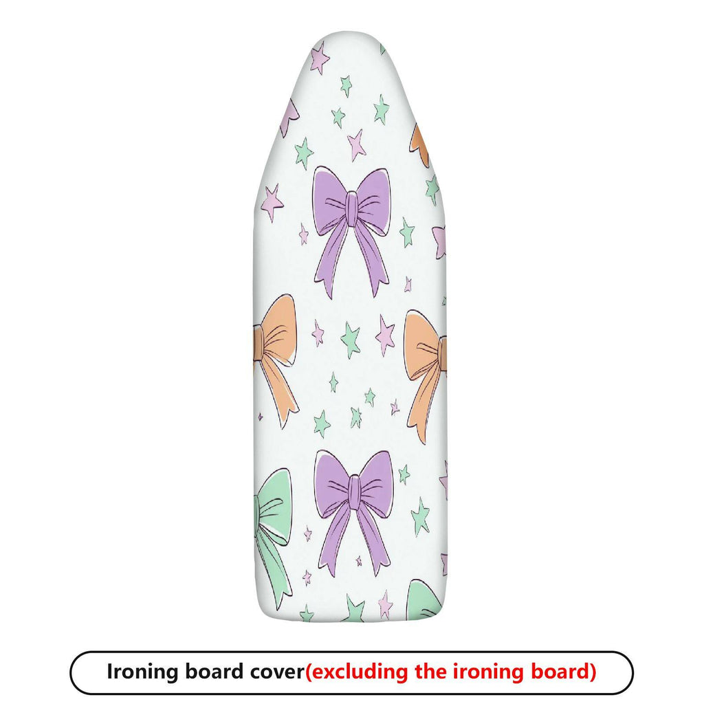1-Piece Bow Star Pattern Pastel Colors  Ironing Board Cover, Universal Size, Without Board