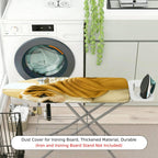 1-Piece Dog Beige Cozy  Ironing Board Cover, Universal Size, Without Board