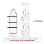 1-Piece Christmas Tree Star Pine  Ironing Board Cover, Universal Size, Without Board