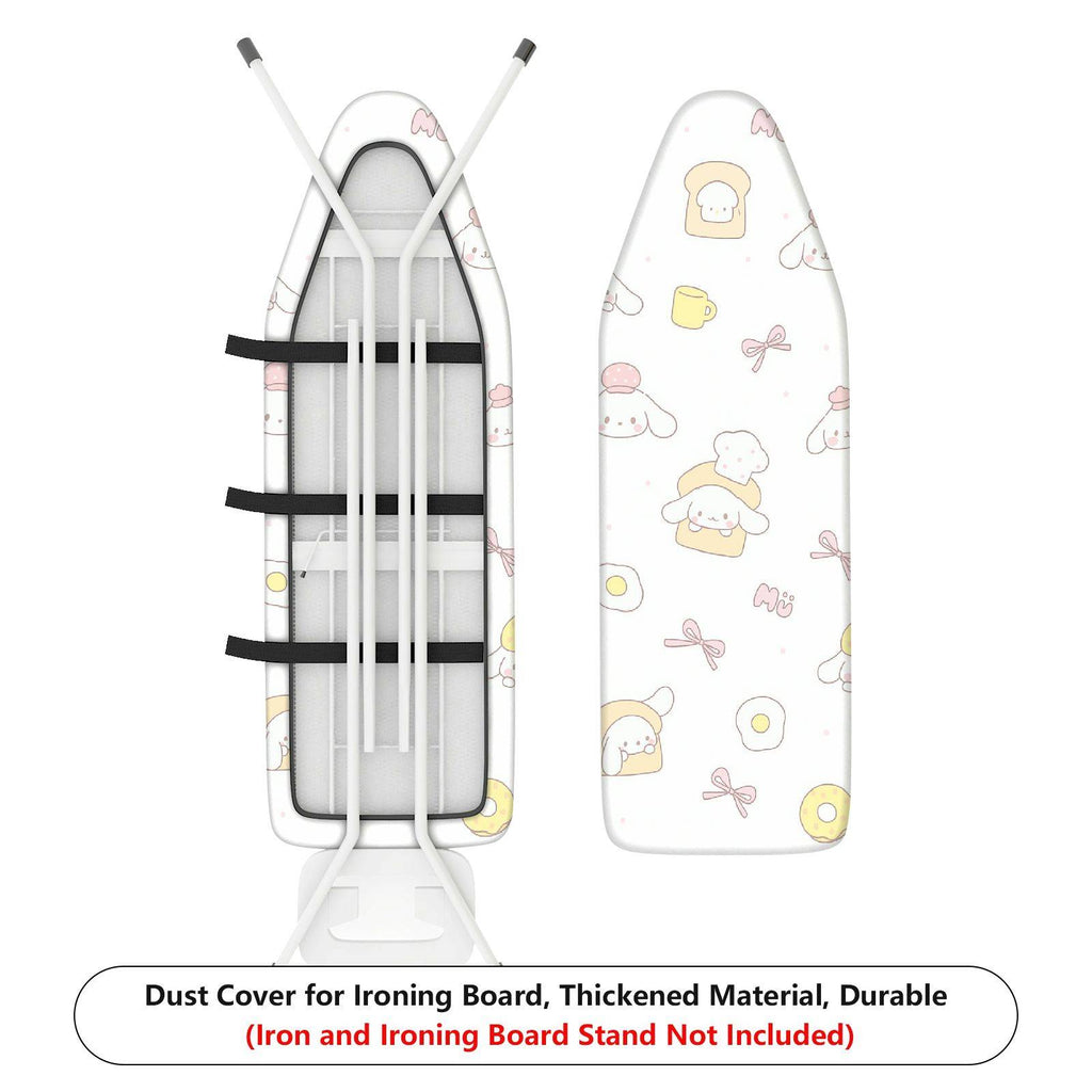 1-Piece Cute  Bread Dog Pink  Ironing Board Cover, Universal Size, Without Board