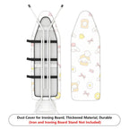 1-Piece Cute  Bread Dog Pink  Ironing Board Cover, Universal Size, Without Board