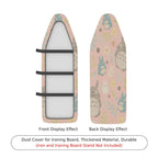 1-Piece Cute  Animals Pink  Ironing Board Cover, Universal Size, Without Board