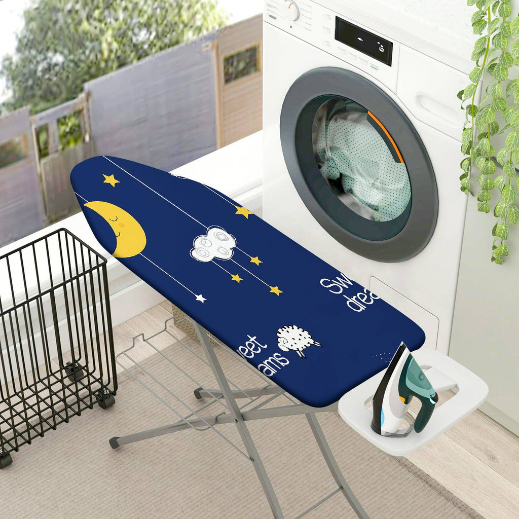 1-Piece Moon Cloud Star  Ironing Board Cover, Universal Size, Without Board