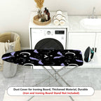 1-Piece Night Black Bat Moon Star  Ironing Board Cover, Universal Size, Without Board