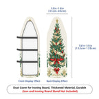 1-Piece Christmas Tree Festive Seasonal  Ironing Board Cover, Universal Size, Without Board