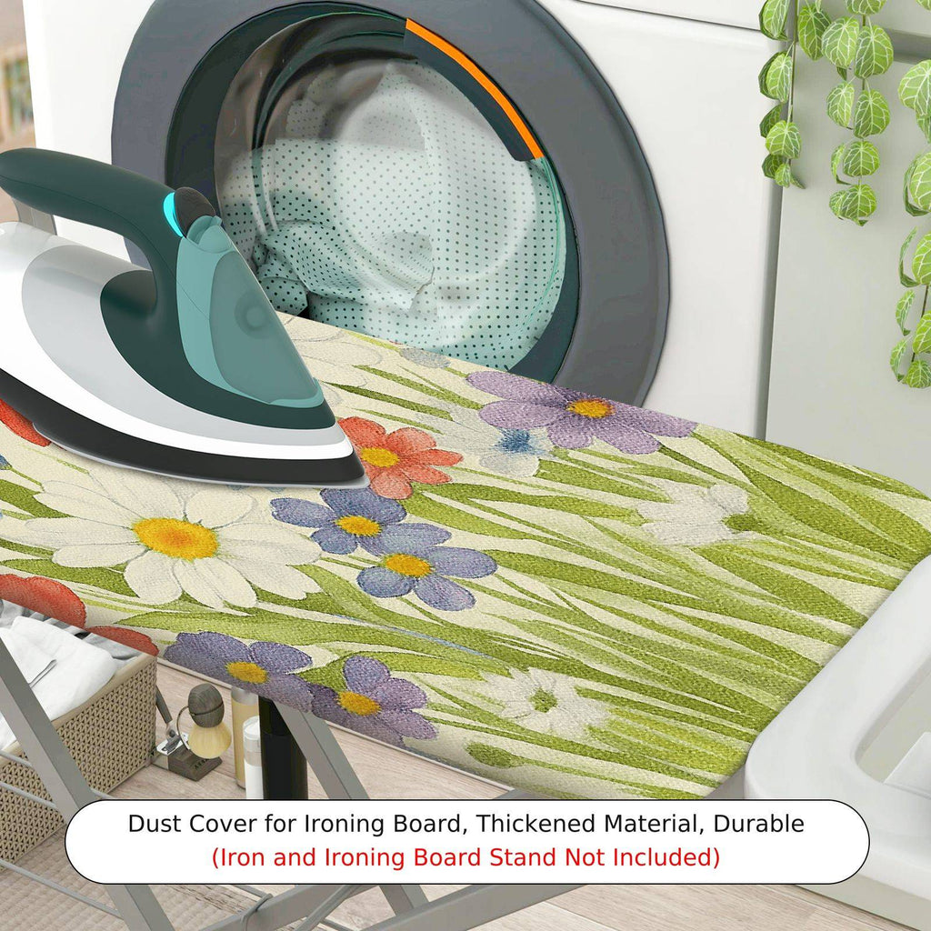 1-Piece Floral Star Butterfly  Ironing Board Cover, Universal Size, Without Board