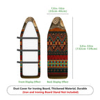 1-Piece Ethnic Retro Geometric  Ironing Board Cover, Universal Size, Without Board