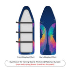 1-Piece Colorful Dragonfly Starry Sky Fantasy  Ironing Board Cover, Universal Size, Without Board