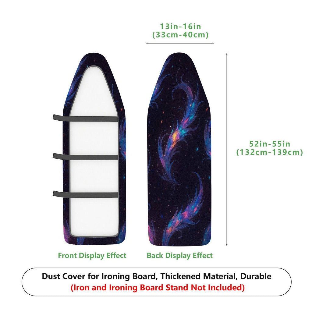 1-Piece Galaxy Nebula Starry Sky  Ironing Board Cover, Universal Size, Without Board