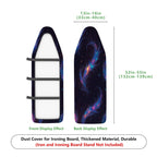 1-Piece Galaxy Nebula Starry Sky  Ironing Board Cover, Universal Size, Without Board
