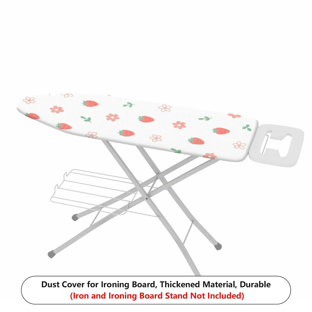 1-Piece Strawberry Floral  Ironing Board Cover, Universal Size, Without Board