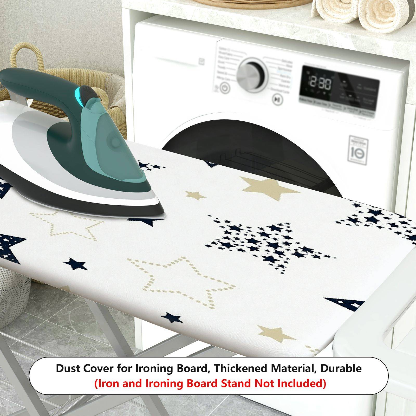 1-Piece Star Dot Pattern Universe Theme  Ironing Board Cover, Universal Size, Without Board