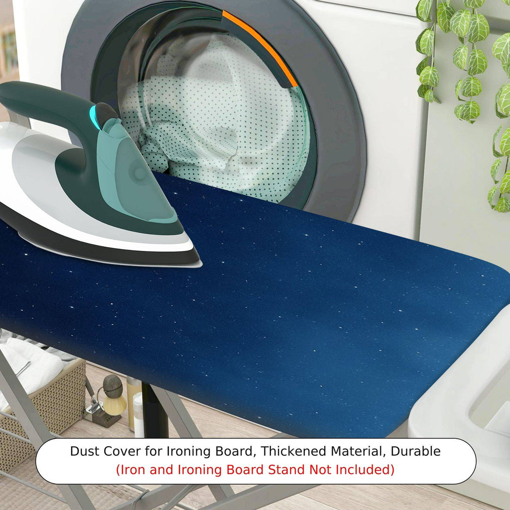 1-Piece Starry Night Sky Moon  Ironing Board Cover, Universal Size, Without Board