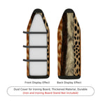 1-Piece Leopard Print Safari Animal  Ironing Board Cover, Universal Size, Without Board
