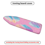 1-Piece Pink Galaxy Stars  Ironing Board Cover, Universal Size, Without Board