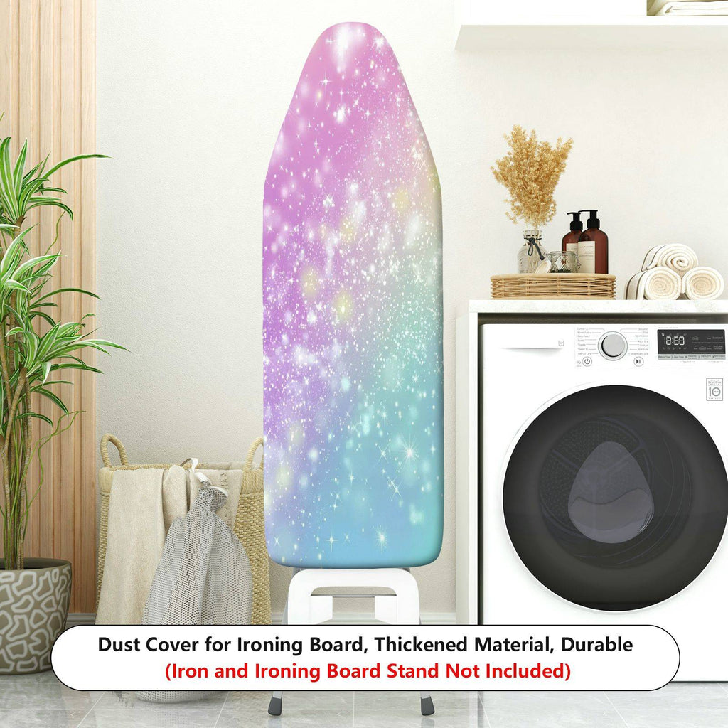 1-Piece Gradient Sparkle Star Glitter  Ironing Board Cover, Universal Size, Without Board