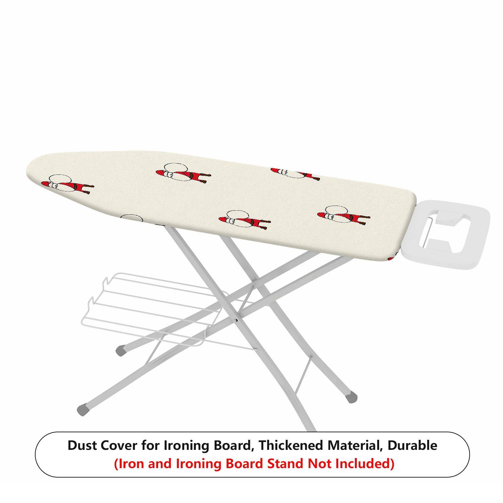 1-Piece Santa Christmas Red  Ironing Board Cover, Universal Size, Without Board