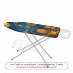 1-Piece Abstract Galaxy Stars Moon  Ironing Board Cover, Universal Size, Without Board