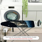 1-Piece Cat Night Star  Ironing Board Cover, Universal Size, Without Board