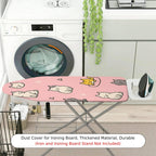 1-Piece Cute Cat Pink  Ironing Board Cover, Universal Size, Without Board