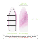 1-Piece Pink Galaxy Starry  Ironing Board Cover, Universal Size, Without Board