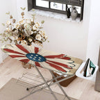 1-Piece American Star Flower Red  Ironing Board Cover, Universal Size, Without Board