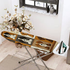 1-Piece Dog Print  Brown  Ironing Board Cover, Universal Size, Without Board