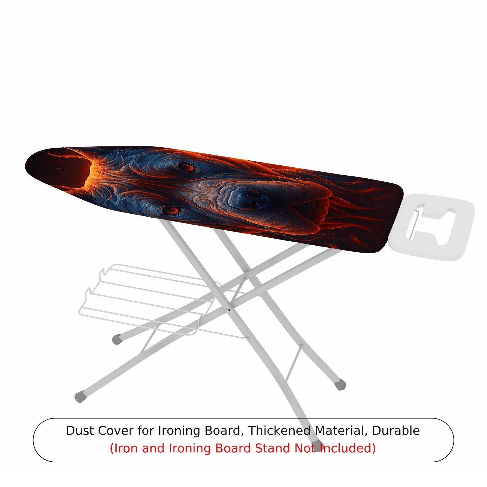 1-Piece Animal Flame Art  Ironing Board Cover, Universal Size, Without Board