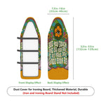 1-Piece Floral Colorful Retro  Ironing Board Cover, Universal Size, Without Board