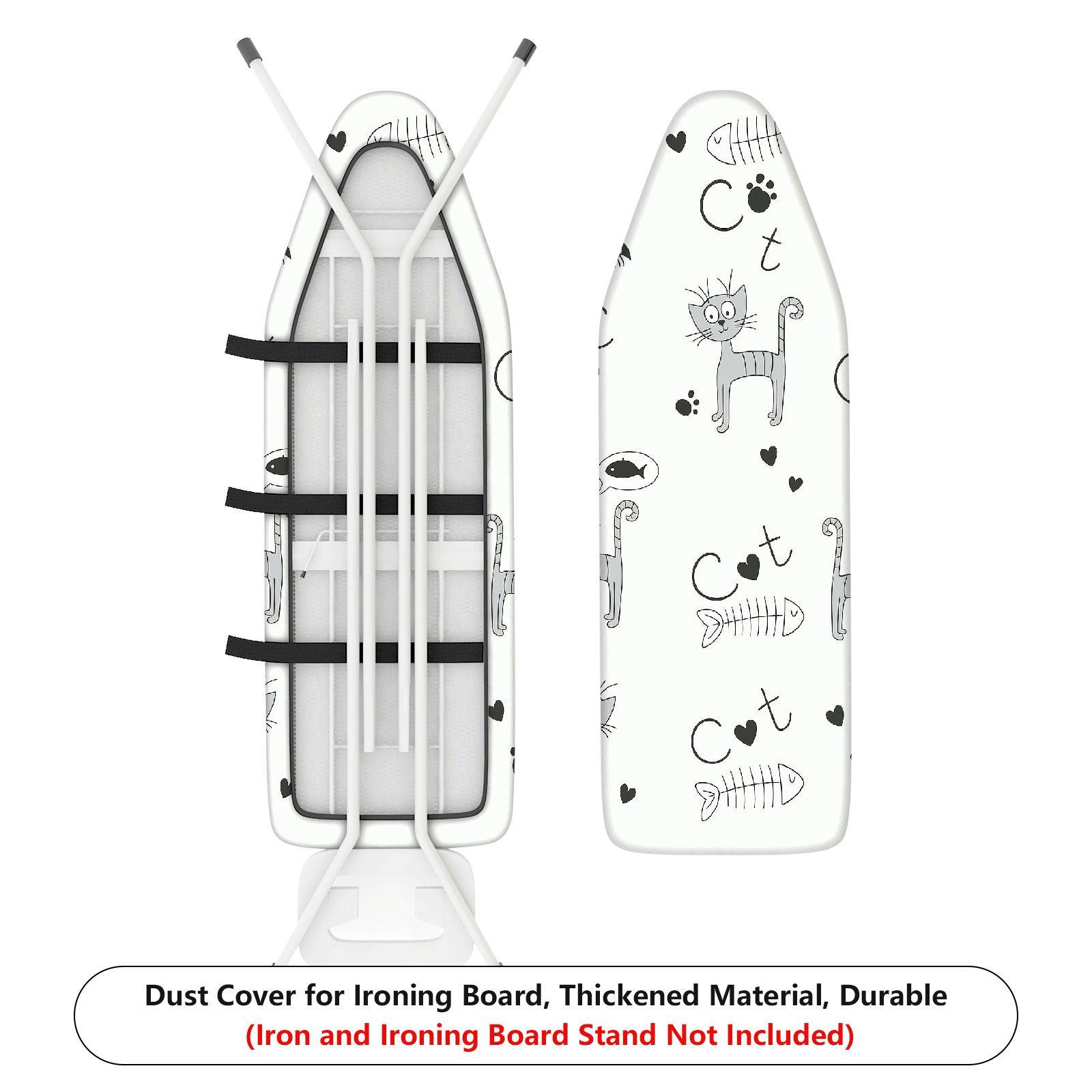 1-Piece Cat Fish Paw  Ironing Board Cover, Universal Size, Without Board