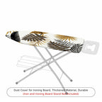 1-Piece Tropical Leaves Pattern Nature Brown  Ironing Board Cover, Universal Size, Without Board