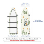 1-Piece Panda Star  Ironing Board Cover, Universal Size, Without Board