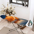 1-Piece Sleepy Fox Starry  Ironing Board Cover, Universal Size, Without Board
