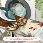 1-Piece Christmas Santa Sleigh  Ironing Board Cover, Universal Size, Without Board
