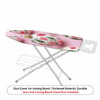 1-Piece Christmas Floral Decorative  Ironing Board Cover, Universal Size, Without Board