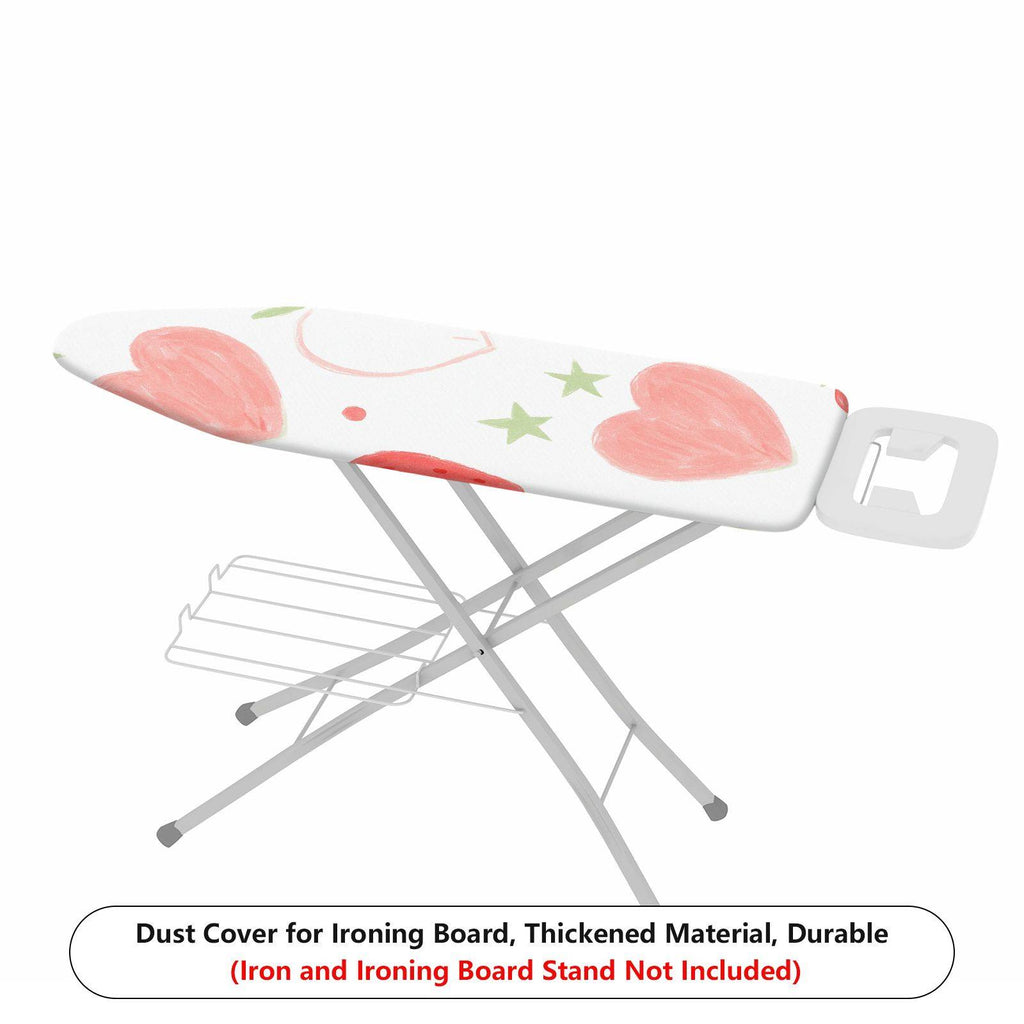 1-Piece Strawberry Heart Star  Ironing Board Cover, Universal Size, Without Board