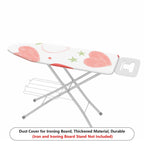 1-Piece Strawberry Heart Star  Ironing Board Cover, Universal Size, Without Board