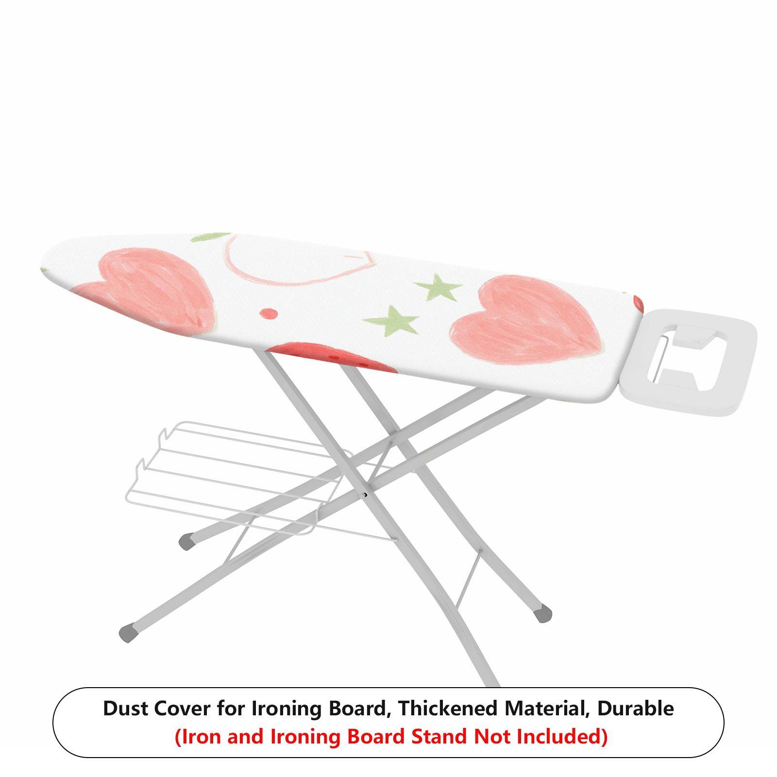 1-Piece Strawberry Heart Star  Ironing Board Cover, Universal Size, Without Board