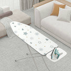 1-Piece Snowflake Star Tree  Ironing Board Cover, Universal Size, Without Board