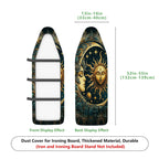 1-Piece Sun Moon Stars  Ironing Board Cover, Universal Size, Without Board